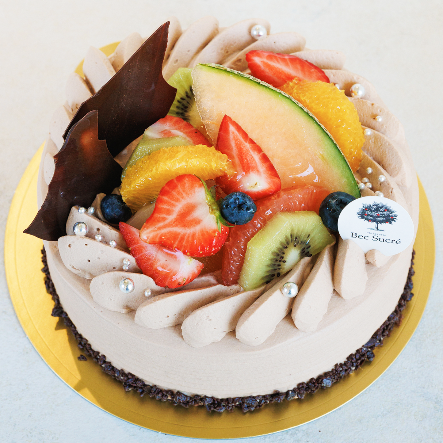 フルーツ・デコレーション・ショコラ