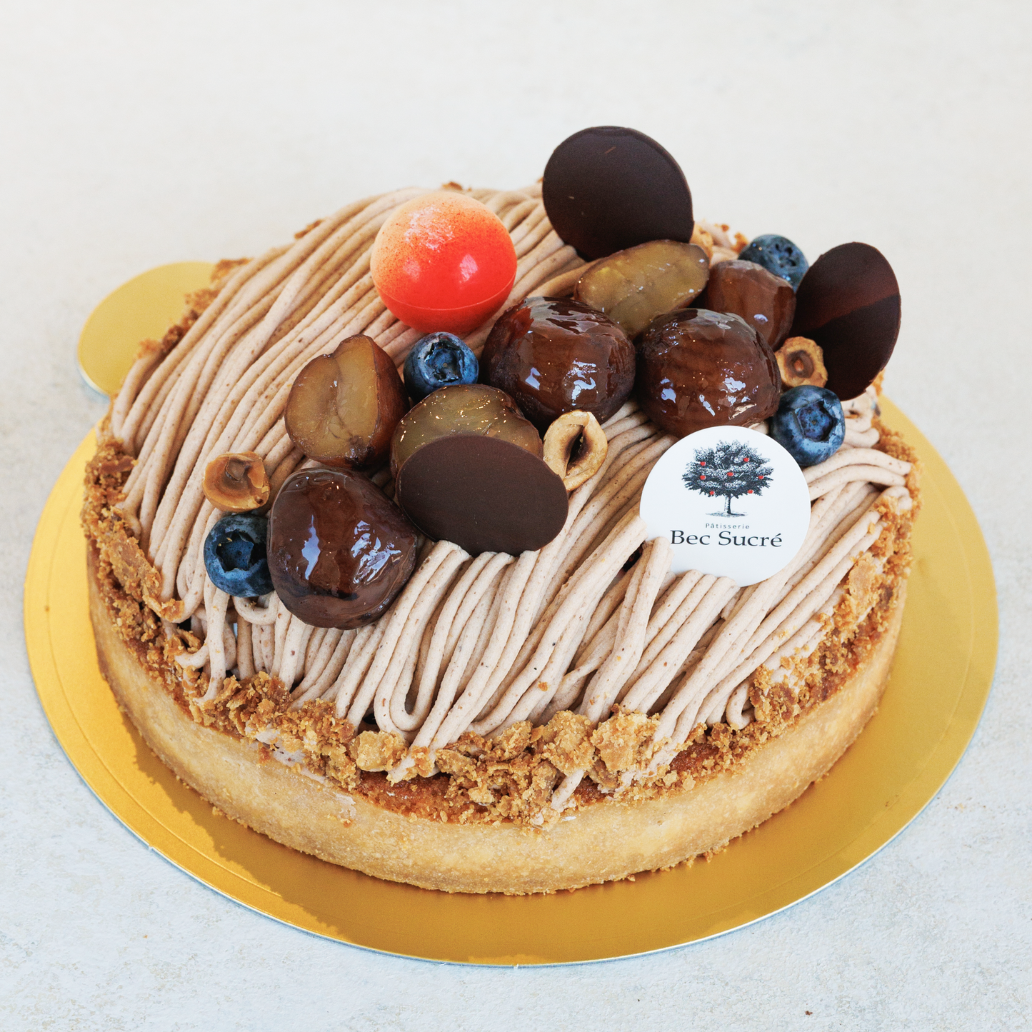 タルト・モンブランカシス